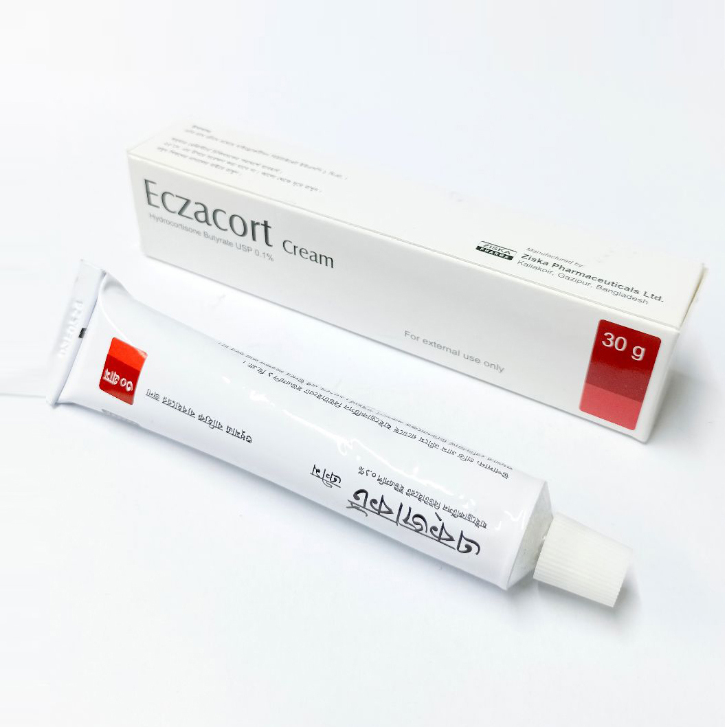 Pack Image: Eczacort 0.1% Cream (30 gm tube)
