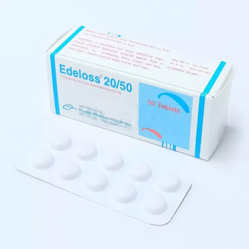 Pack Image: Edeloss 20 mg Tablet (5 x 10)