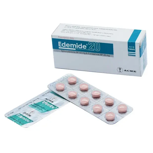 Pack Image: Edemide 20 mg Tablet (4 x 10)