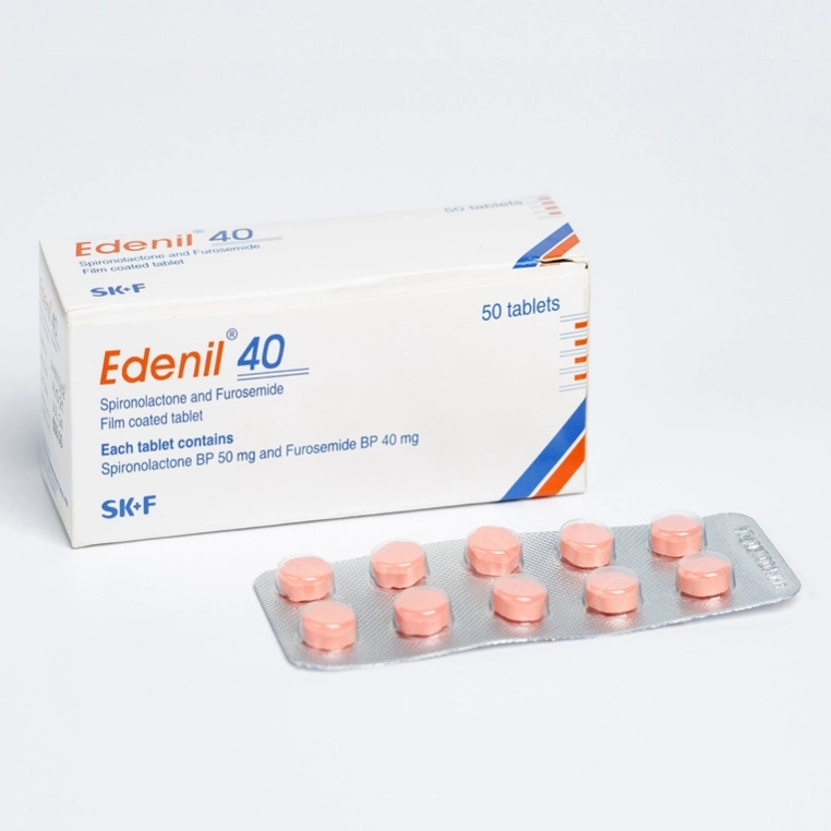 Pack Image: Edenil 40 mg Tablet (5 x 10)