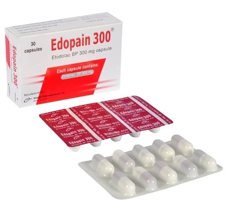 Pack Image: Edopain 300 mg Capsule (3 x 10)
