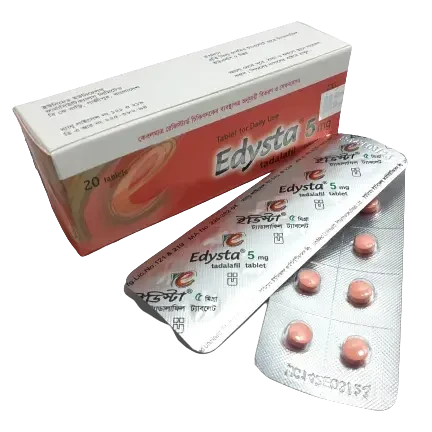 Pack Image: Edysta 5 mg Tablet (2 x 10)
