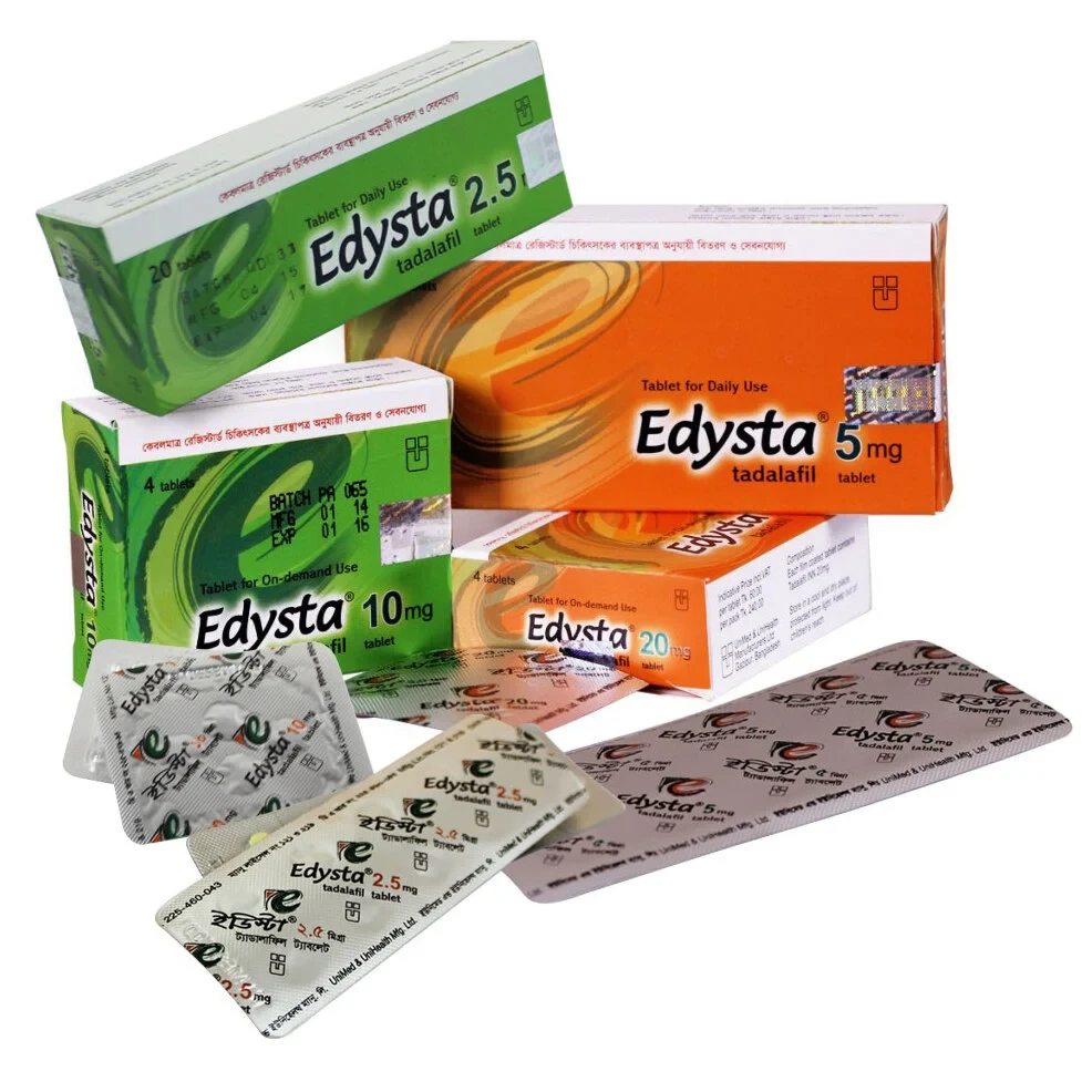 Pack Image: Edysta 10 mg Tablet (1 x 10)
