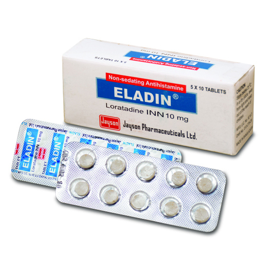 Pack Image: Eladin 10 mg Tablet (5 x 10)