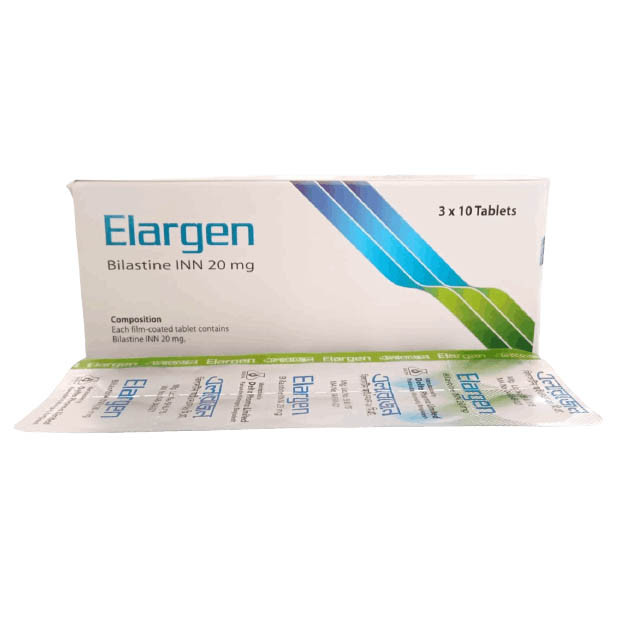Pack Image: Elargen 20 mg Tablet (3 x 10)