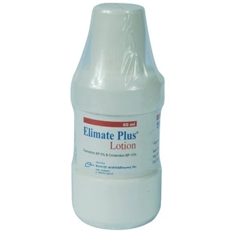 Pack Image: Elimate Plus 5% 10% Lotion (60 ml bottle)