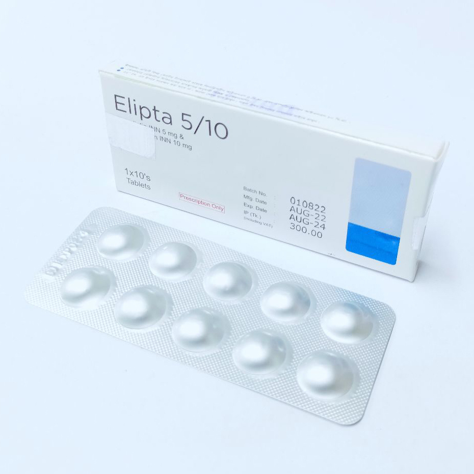 Pack Image: Elipta 10 mg Tablet (3 x 10)