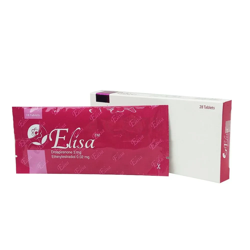 Pack Image: Elisa 3 mg Tablet ((24 active+4 inert) tablet)