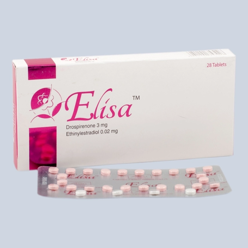 Pack Image: Elisa 3 mg Tablet ((24 active+4 inert) tablet)