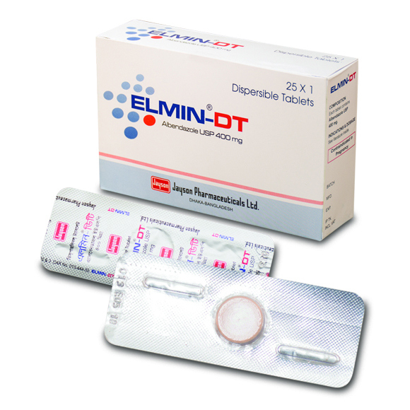 Pack Image: Elmin-DT 400 mg Tablet (25 x 1)