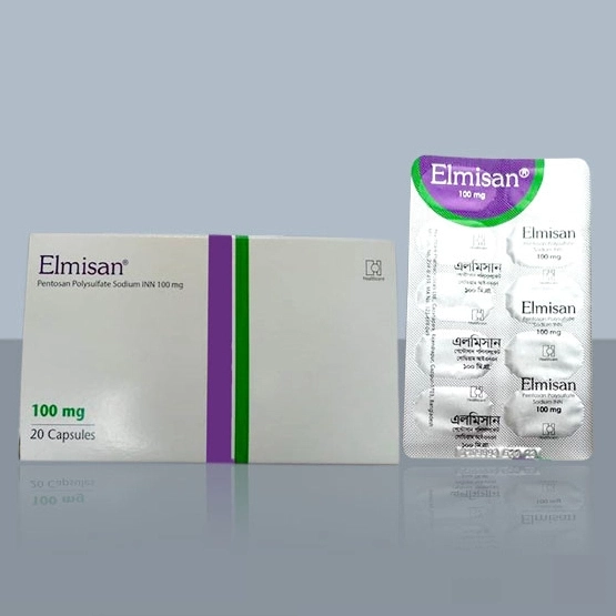 Pack Image: Elmisan 100 mg Capsule (2 x 10)