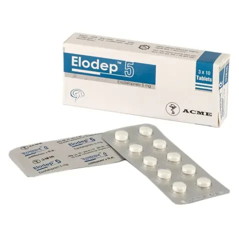 Pack Image: Elodep 5 mg Tablet (3 x 10)