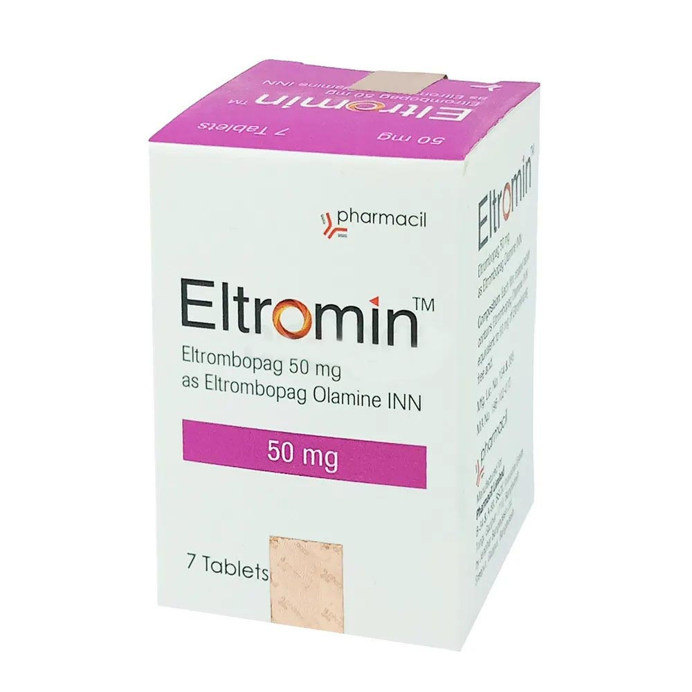 Pack Image: Eltromin 50 mg Tablet (1 x 7)