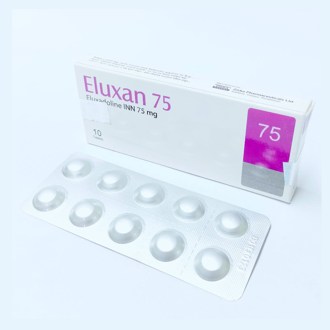 Pack Image: Eluxan 75 mg Tablet (1 x 10)