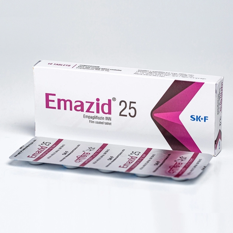 Pack Image: Emazid 25 mg Tablet (1 x 10)