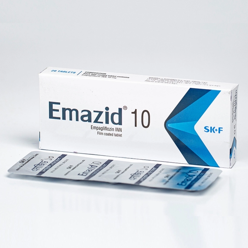 Pack Image: Emazid 10 mg Tablet (2 x 10)