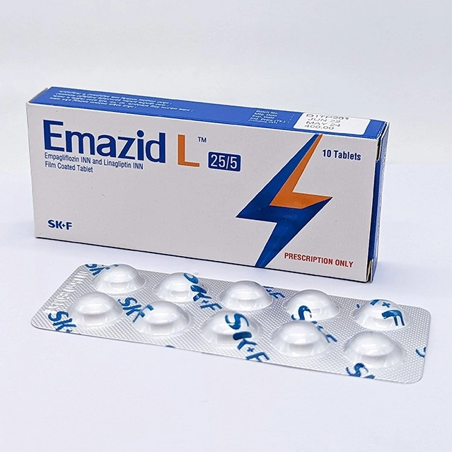 Pack Image: Emazid L 25 mg Tablet (1 x 10)