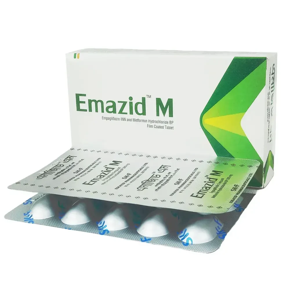 Pack Image: Emazid M 5 mg Tablet (3 x 10)