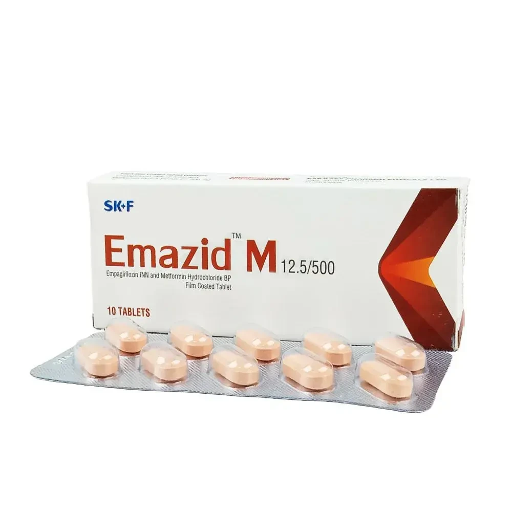 Pack Image: Emazid M 12.5 mg Tablet (1 x 10)