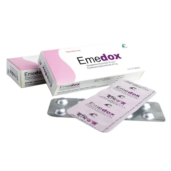 Pack Image: Emedox 20 mg Tablet (3 x 10)