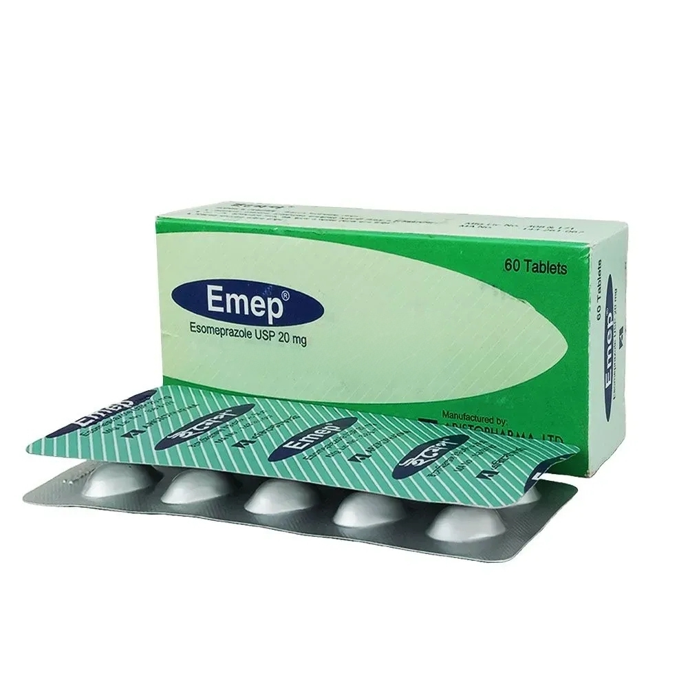 Pack Image: Emep 20 mg Tablet (6 x 10)