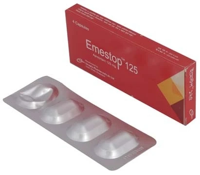 Pack Image: Emestop 125 mg Capsule (1 x 4)