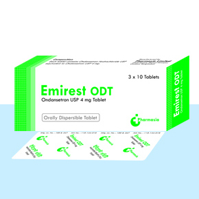 Pack Image: Emirest ODT 4 mg Tablet (3 x 10)
