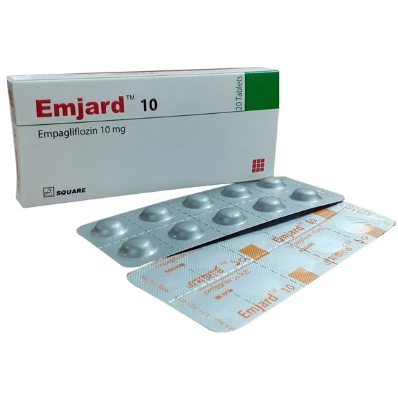 Pack Image: Emjard 10 mg Tablet (2 x 10)