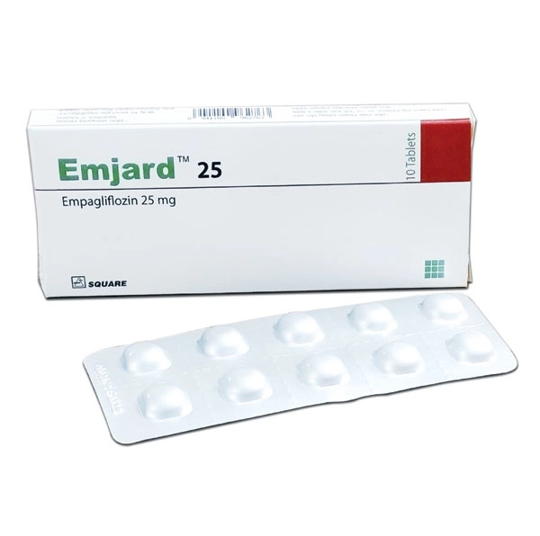 Pack Image: Emjard 25 mg Tablet (1 x 10)