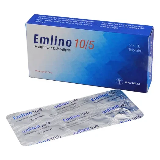 Pack Image: Emlino 10 mg Tablet (3 x 10)