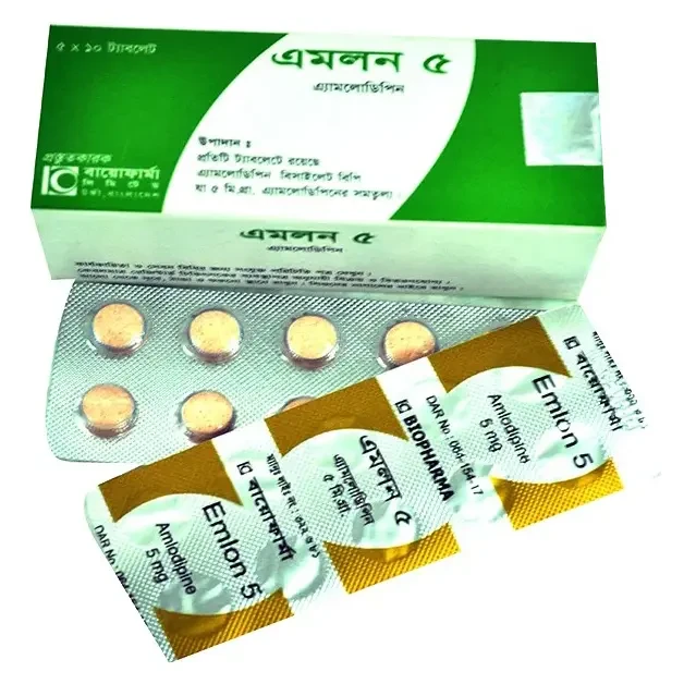 Pack Image: Emlon 5 mg Tablet (5 x 10)