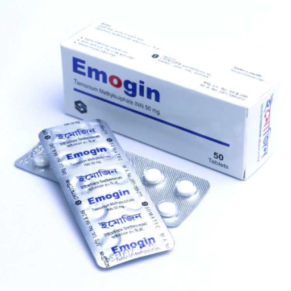 Pack Image: Emogin 50 mg Tablet (5 x 10)