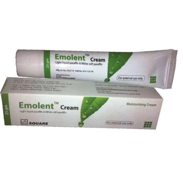 Pack Image: Emolent 15% 6% Cream (25 gm tube)