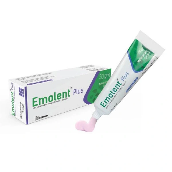Pack Image: Emolent Plus 10% 5% Cream (50 gm tube)