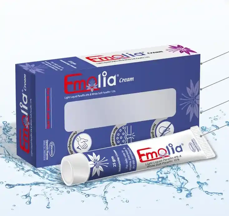 Pack Image: Emolia 15% 6% Cream (25 gm tube)