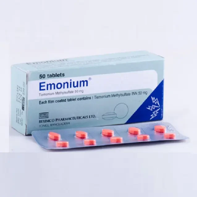 Pack Image: Emonium 50 mg Tablet (6 x 10)
