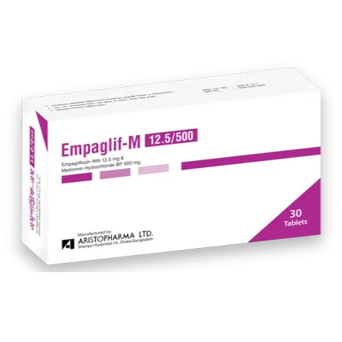 Pack Image: Empaglif-M 12.5 mg Tablet (3 x 10)