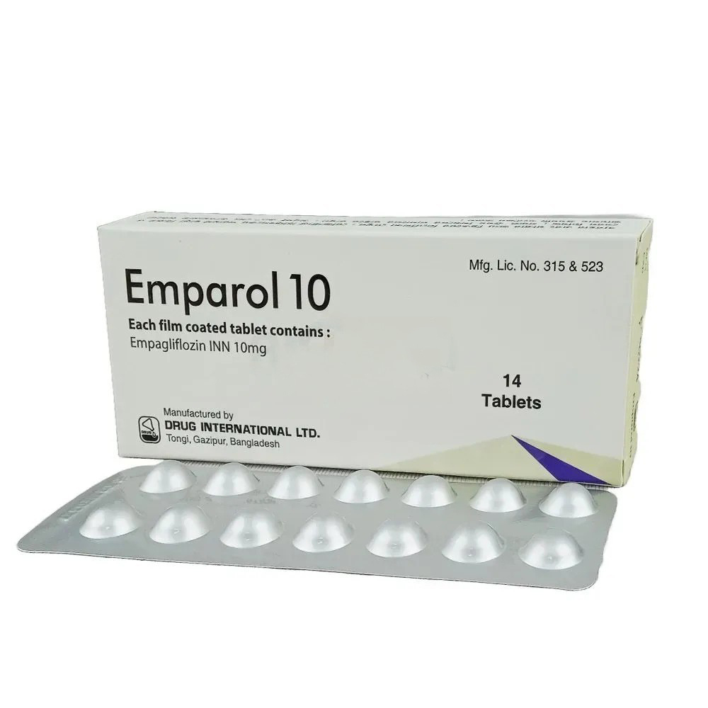 Pack Image: Emparol 10 mg Tablet (1 x 14)