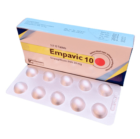 Pack Image: Empavic 10 mg Tablet (3 x 10)