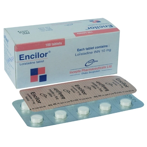 Pack Image: Encilor 10 mg Tablet (10 x 10)