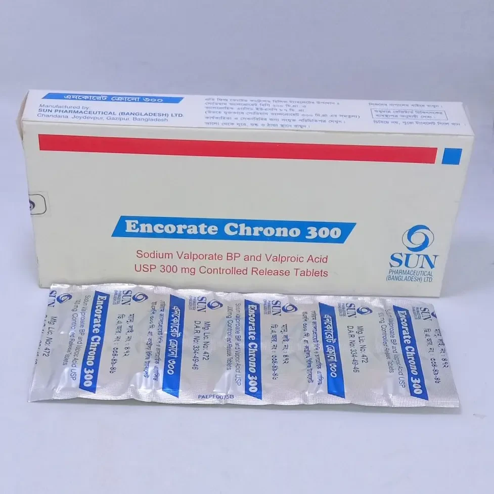 Pack Image: Encorate Chrono 300 mg Tablet (5 x 10)