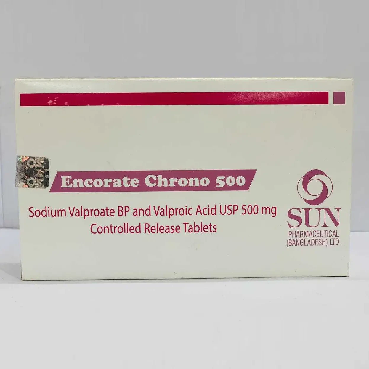 Pack Image: Encorate Chrono 500 mg Tablet (5 x 10)