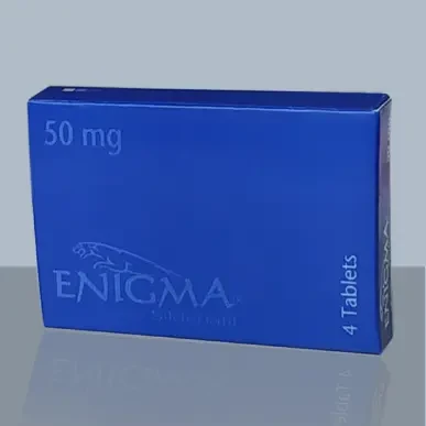 Pack Image: Enigma 50 mg Tablet (1 x 4)
