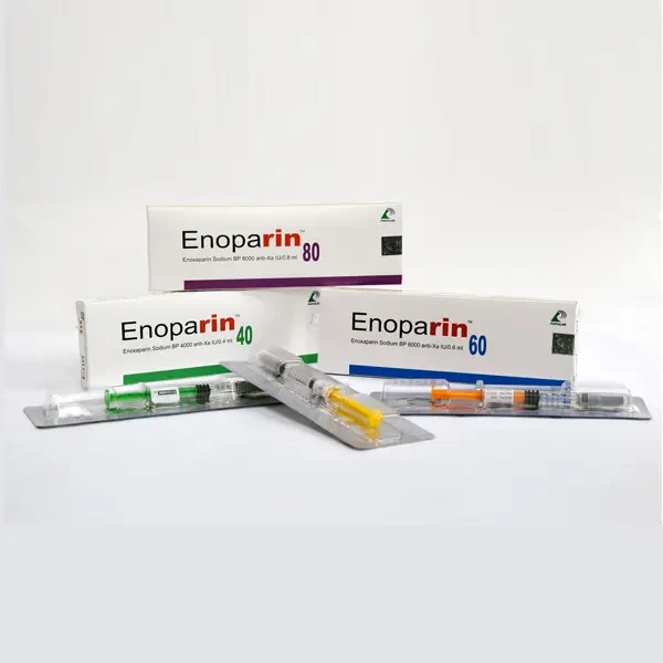 Pack Image: Enoparin 8000 Anti-Xa Injection (0.8 ml pre-filled syringe)