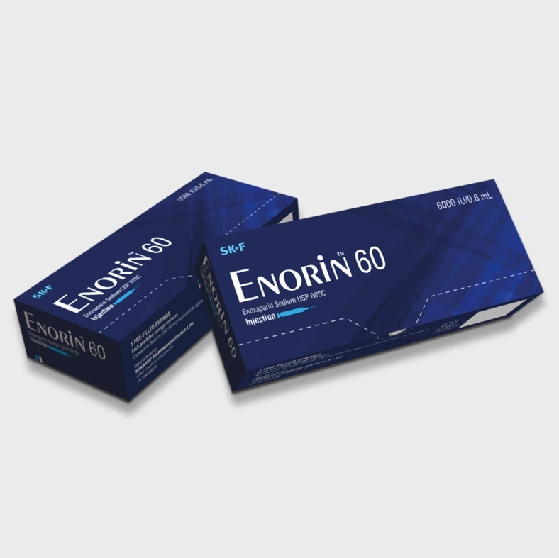 Pack Image: Enorin 6000 Anti-Xa Injection (0.6 ml pre-filled syringe)