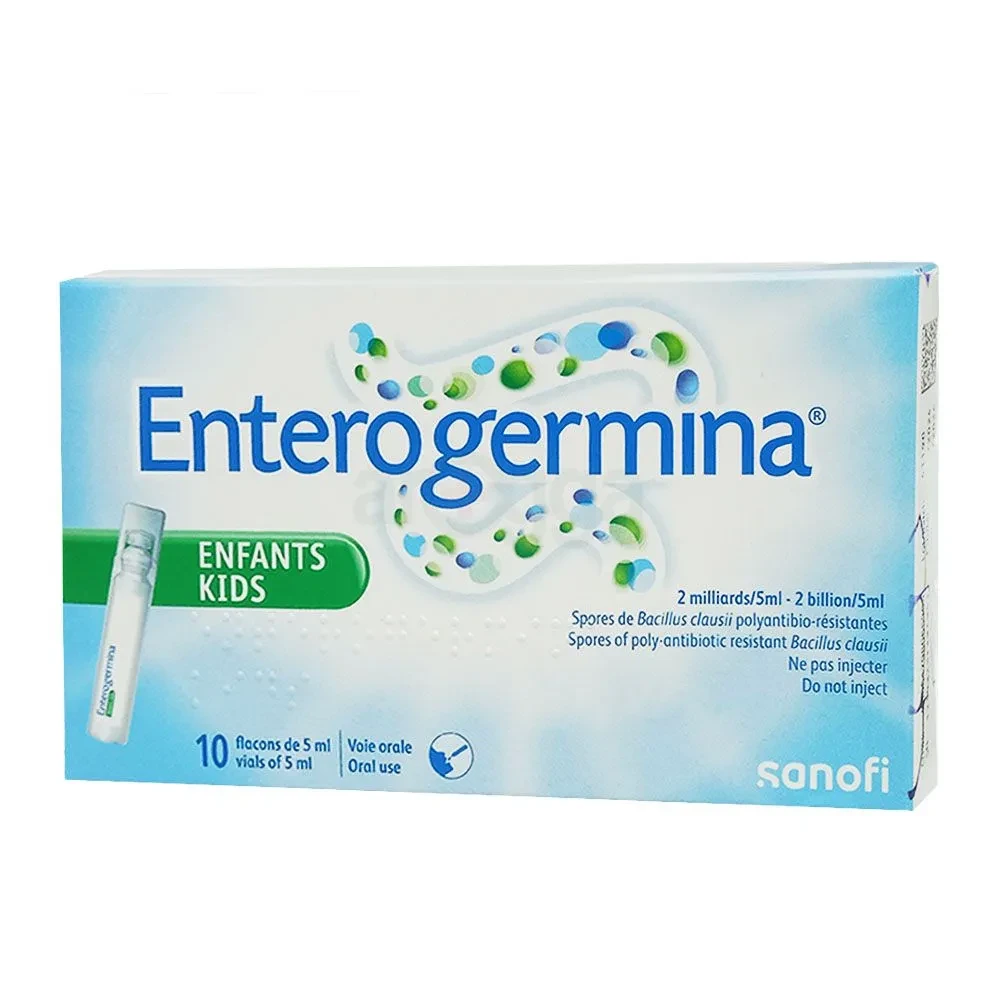 Pack Image: Enterogermina 2 billion Suspension (5 ml suspension)