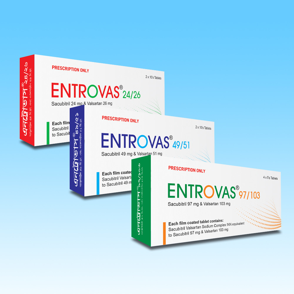 Pack Image: Entrovas 24 mg Tablet (2 x 10)
