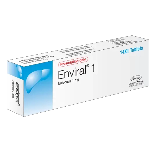 Pack Image: Enviral 1 mg Tablet (1 x 14)
