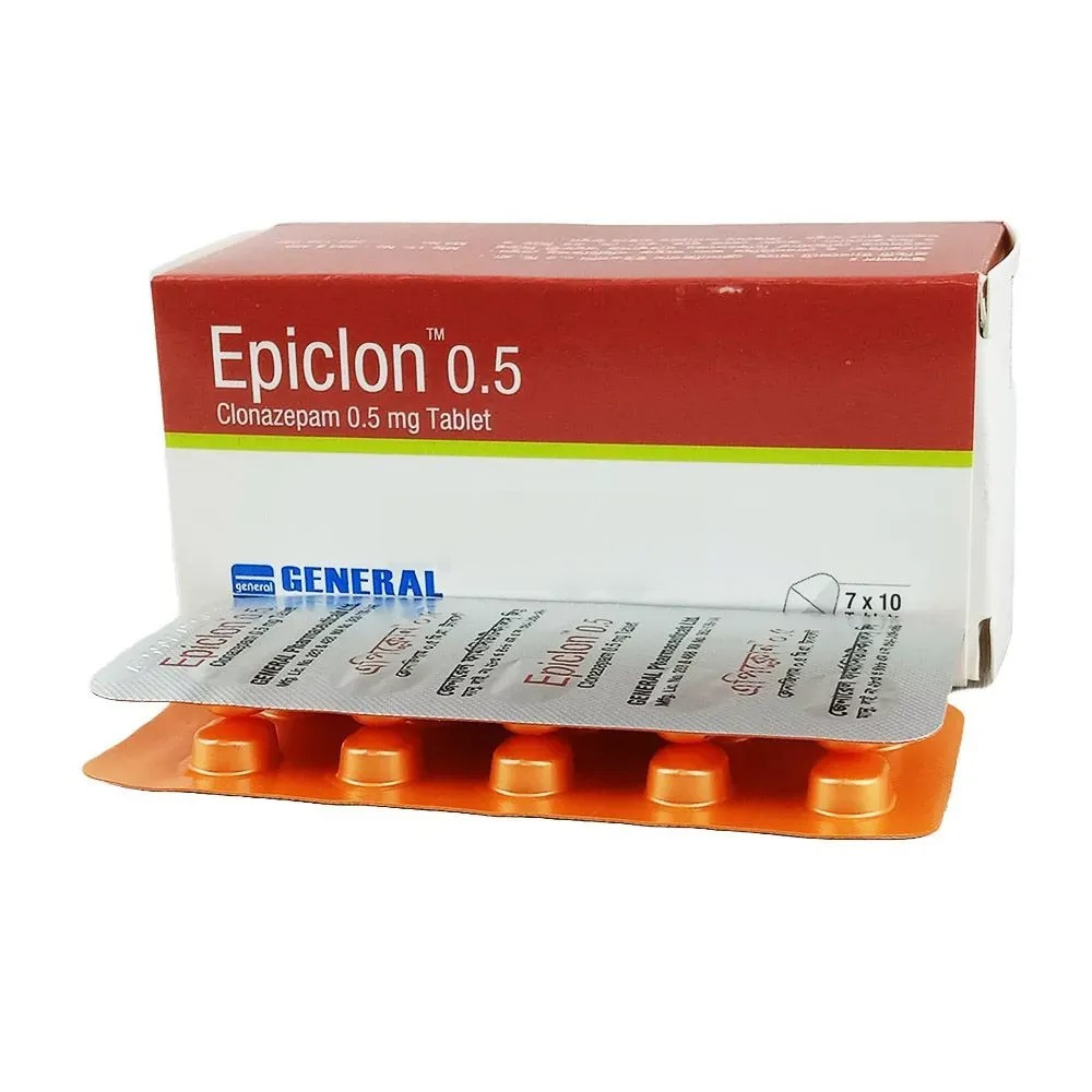 Pack Image: Epiclon 0.5 mg Tablet (7 x 10)