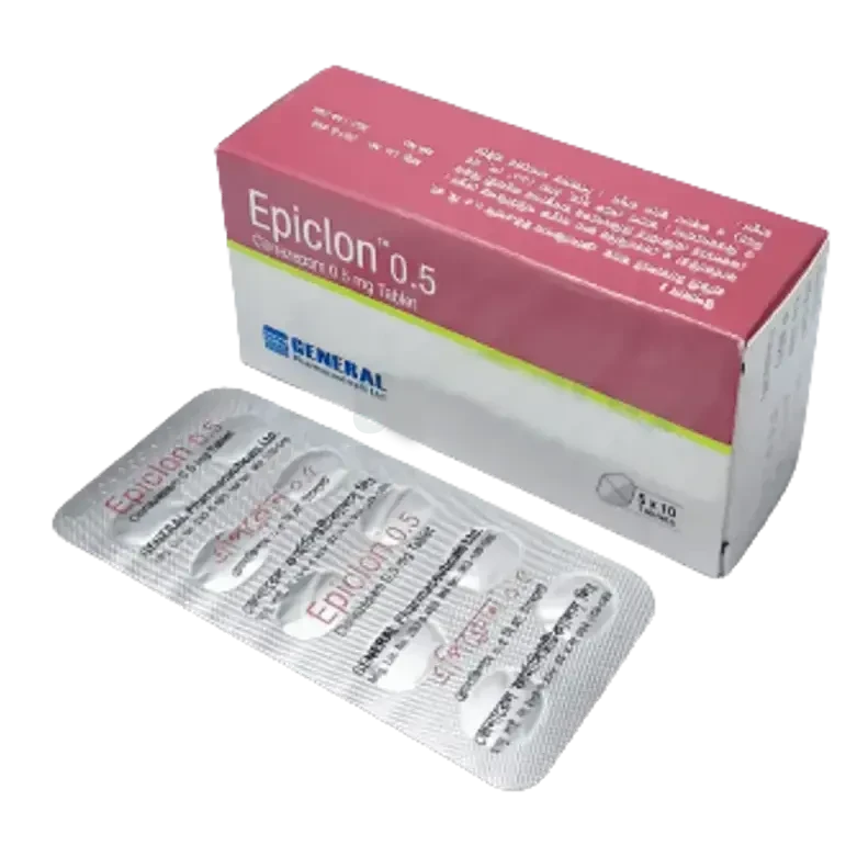 Pack Image: Epiclon 0.5 mg Tablet (7 x 10)